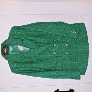 Sparkly Emerald Green Blazer NWT M